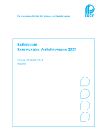 Kolloquium Kommunales Verkehrswesen 2023