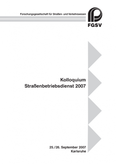 Straßenbetriebsdienst 2007