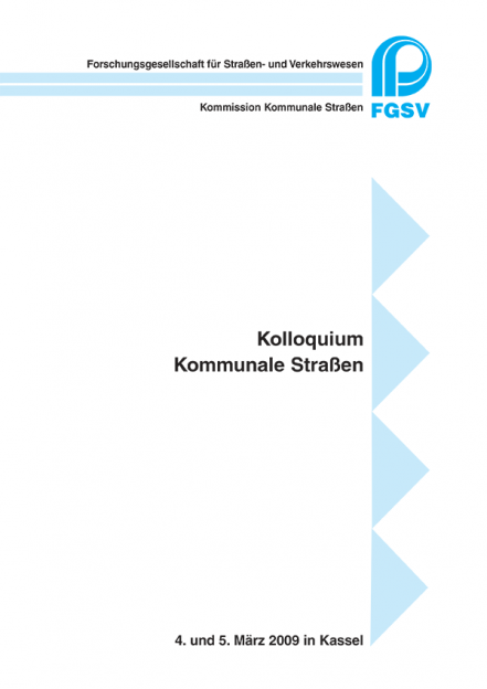 Kolloquium Kommunale Straßen 2009