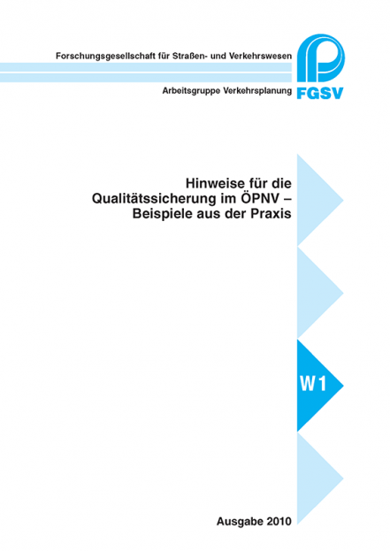 H Qualitätssicherung im ÖPNV - Beispiele
