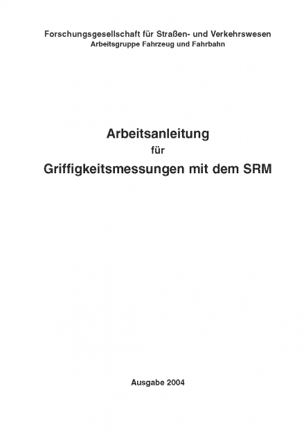 AL Griffigkeitsmessungen