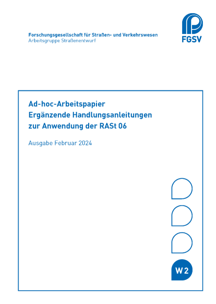 Ad-hoc-Arbeitspapier zur Anwendung der RASt 06
