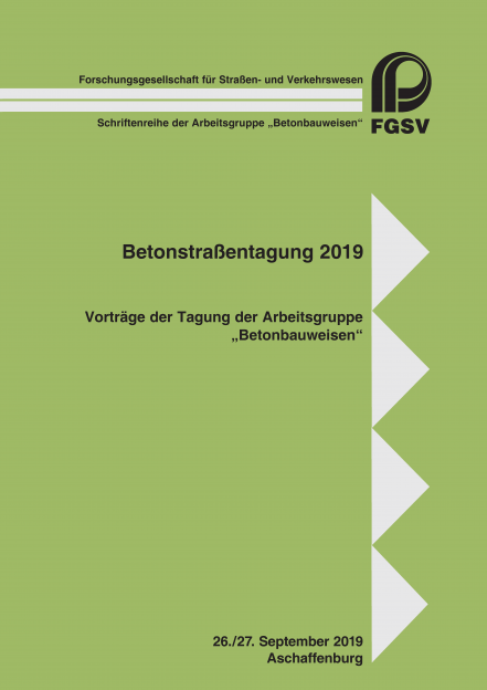 Betonstraßentagung 2019