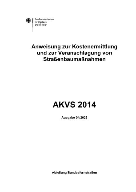 AKVS - Nachlieferung April 2023