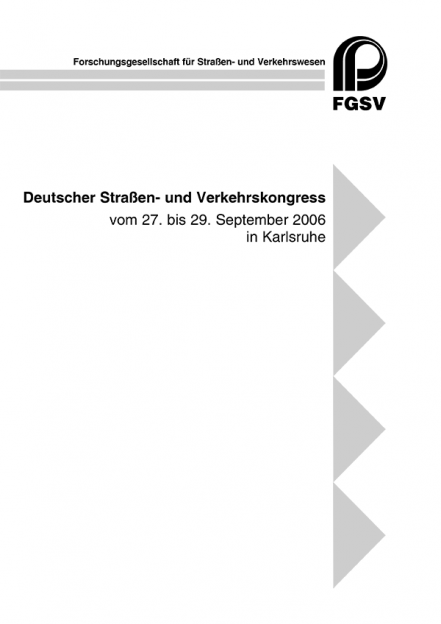 Deutscher Straßen- und Verkehrskongress Karlsruhe 2006