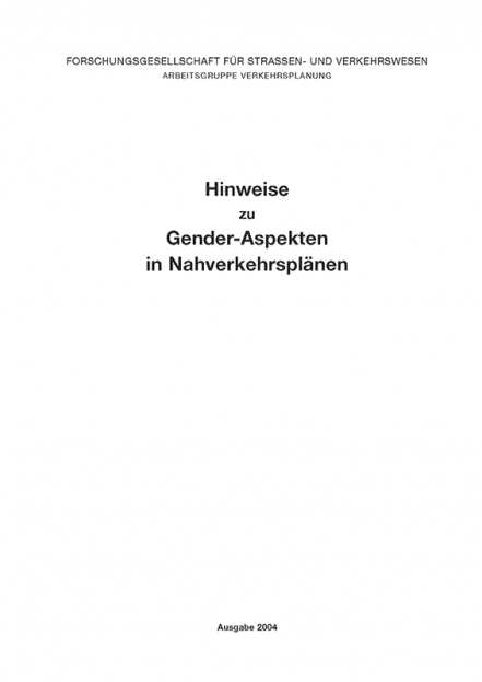 H Gender-Aspekte