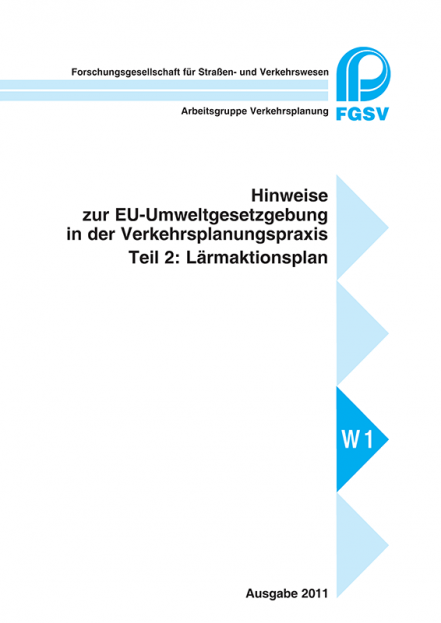 H EU-Umweltgesetzgebung - Teil 2: Lärmaktionsplan