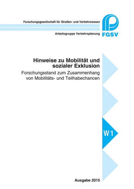 H Mobilität und soziale Exklusion