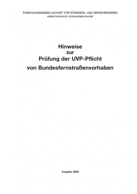 H UVP-Pflicht