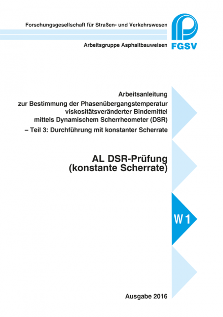 AL DSR-Prüfung (konstante Scherrate)