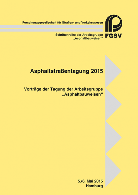 Asphaltstraßentagung 2015