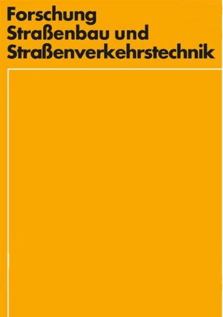 Forschung Straßenbau und Straßenverkehrstechnik