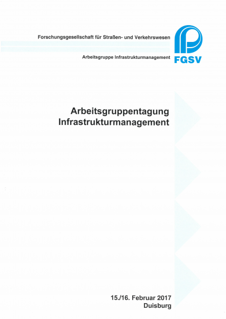 Arbeitsgruppentagung Infrastrukturmanagement 2017