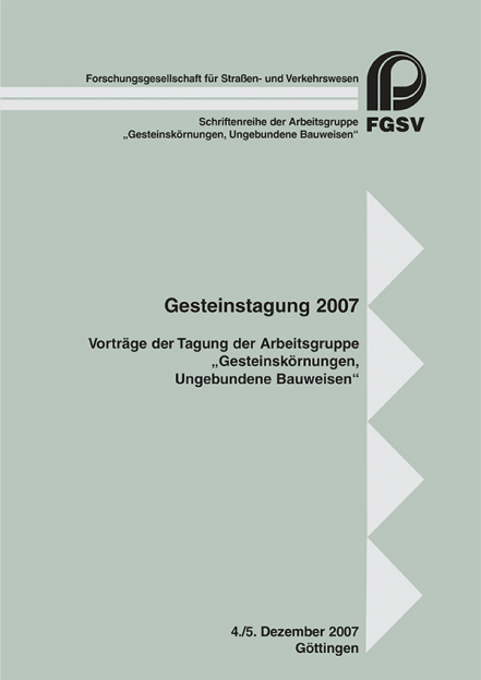 Gesteinstagung 2007